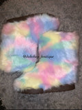 Unicorn Fur Boots (IN STOCK)