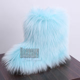 Fur boots