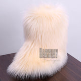 Fur boots